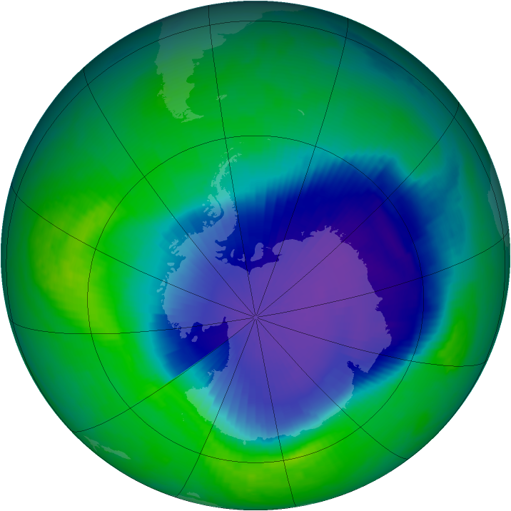 Ozone Map 1999-11-06
